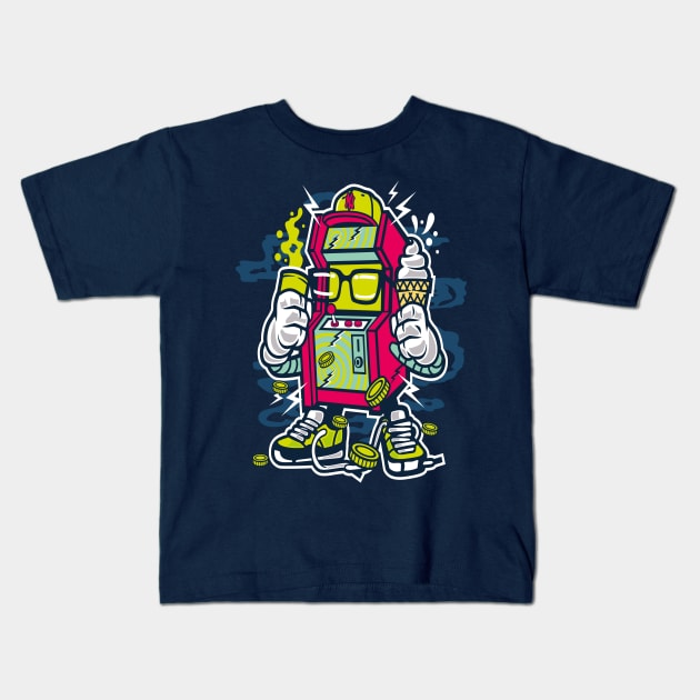 Game Machine Kids T-Shirt by CRD Branding